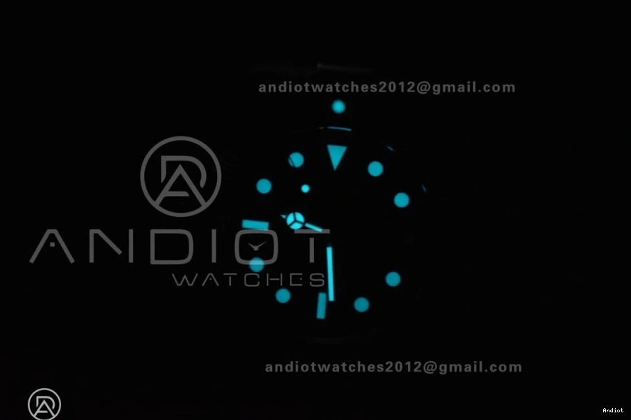 Sandblasted DIW Bracelet Dial Best Edition DLC on VS3135 Blue Submariner VSF 1:1 DLC Black 0117